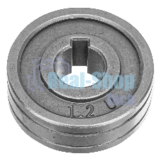 Подающий ролик Denzel U профиль под алюминиевую проволоку 1,0-1,2 мм, 2 шт