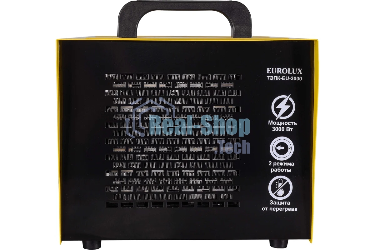 Тепловая электрическая пушка ТЭПК-EU-3000 (керам.нагревательный элемент