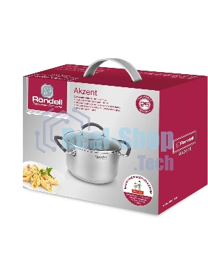Кастрюля с/кр 18 см 2,1 л Rondell RDS-1387 Akzent