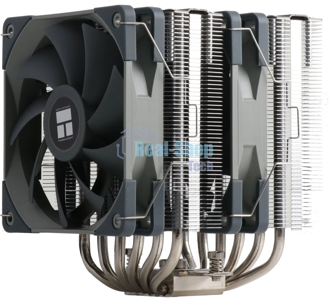 Устройство охлаждения(кулер) Thermalright Peerless Assassin 120 серый Soc-AM5/AM4/1151/1200/1700 серый 4-pin 25.6dB Al+Cu 750gr Ret (PA120)