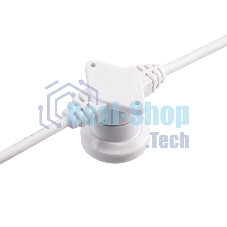 Гирлянда Neon-night Белт-Лайт 2 жилы, 50 м, шаг 40 см, 125 патронов E27, IP65, белый круглый провод