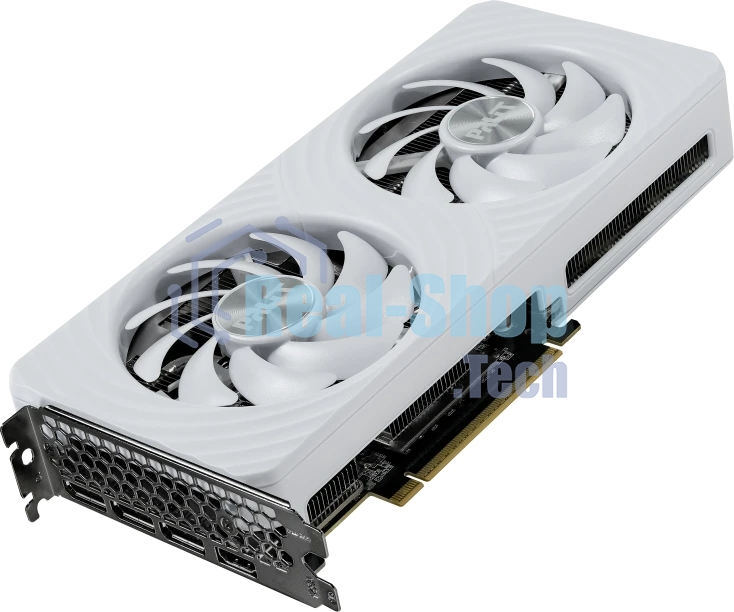 Видеокарта Palit RTX 5060Ti WHITE OC 8Gb GDDR7 128bit 3xDP HDMI 2FAN RTL белый