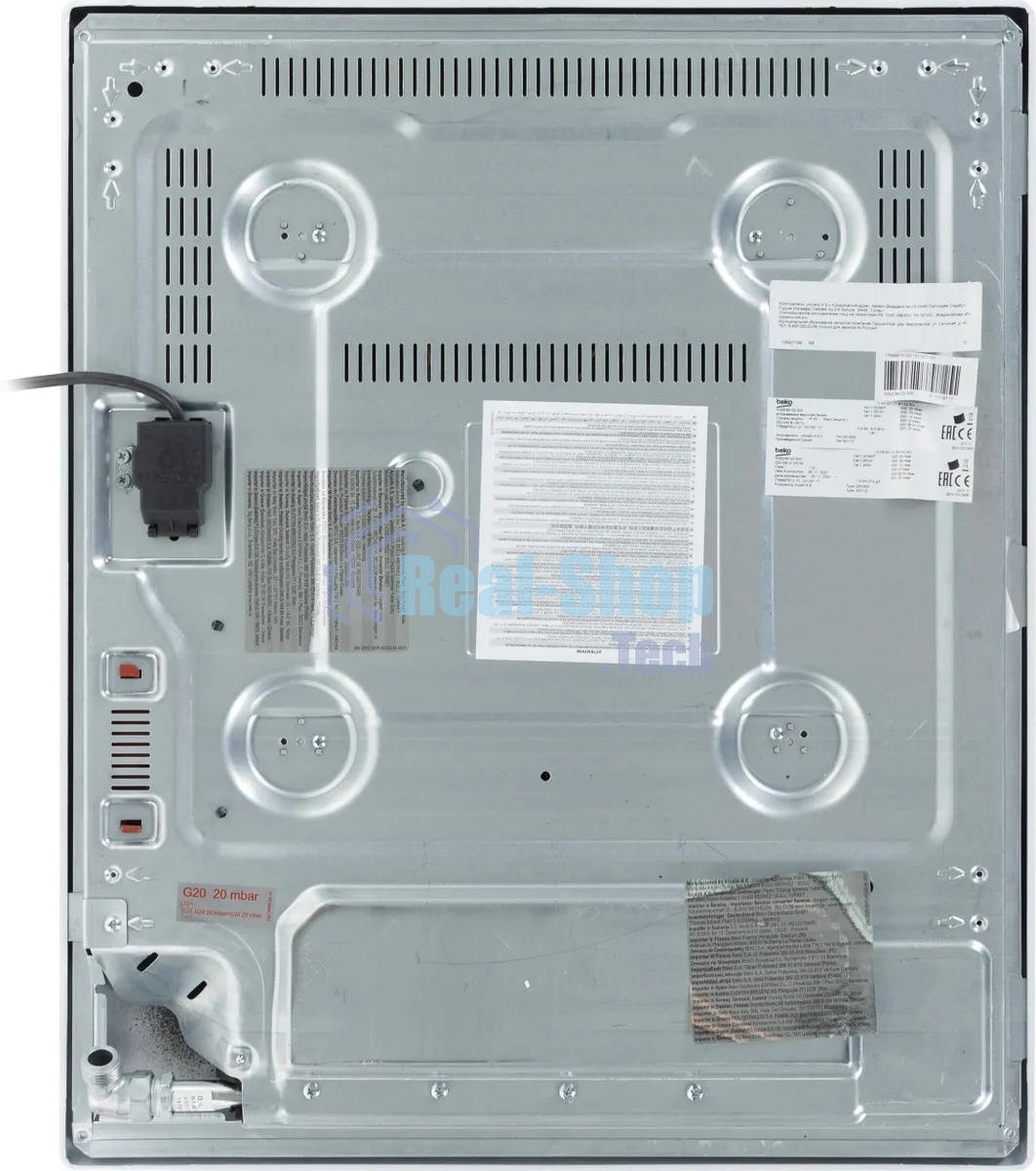 Газовая варочная панель Beko HIGG 64123 SW белый