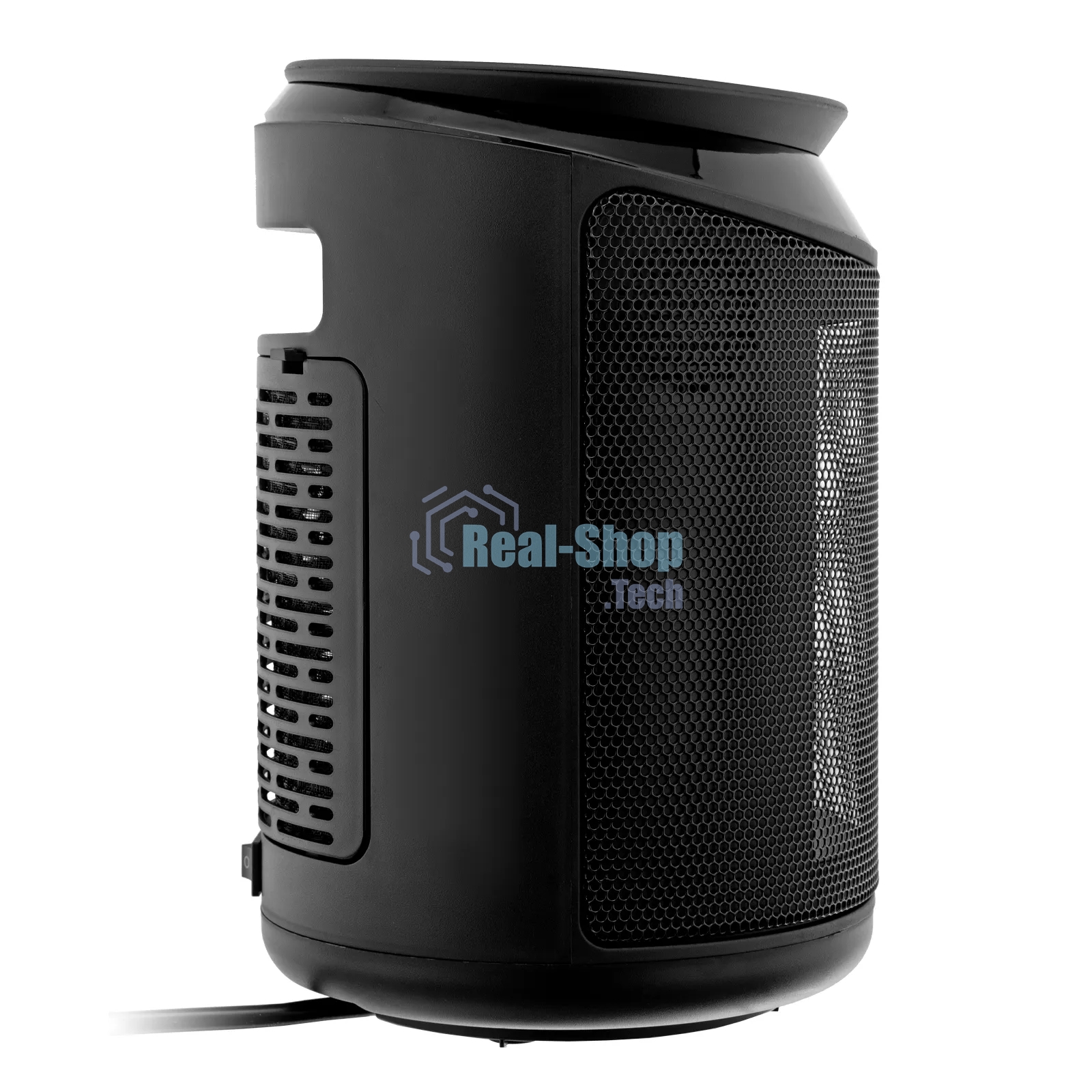 Тепловентилятор керамический Denzel DTFC-2000X, 1000/2000 Вт, 20 м2, 3 режима, пульт, Wi-Fi, термостат