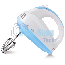 Миксер Maxwell MW-1360(W) Мощность 300 Вт.5 скорост. режимов.Номинальная потребляемая мощность 120 В