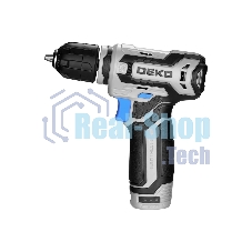 Дрель-шуруповерт аккумуляторная Deko ZKCD12FU-Li, 12В, 1 АКБ