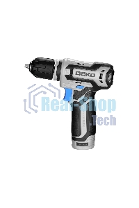 Дрель-шуруповерт аккумуляторная Deko ZKCD12FU-Li, 12В, 1 АКБ