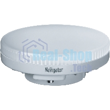 Лампа светодиодная Navigator NLL-GX53-8-230-2.7K 8 Вт таблетка 2700К теплый белый GX53 600 лм 220-240В