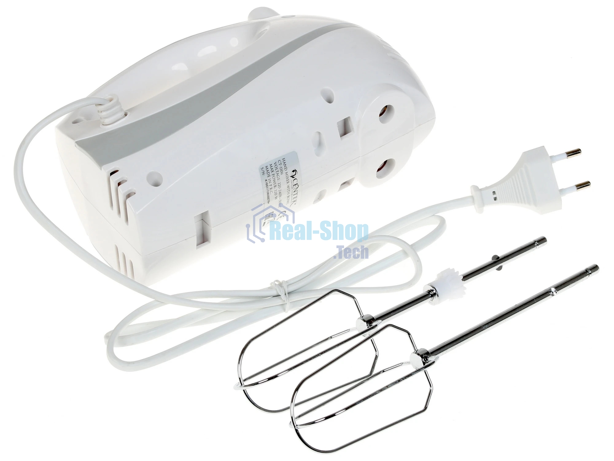 Миксер стационарный Centek CT-1106 бело-серый, 320 Вт