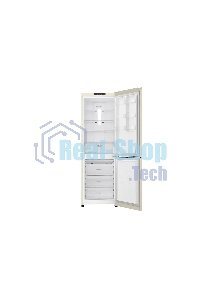 Холодильник LG GA-B419SEJL бежевый двухкамерный 223/79л морозилка снизу, No Frost