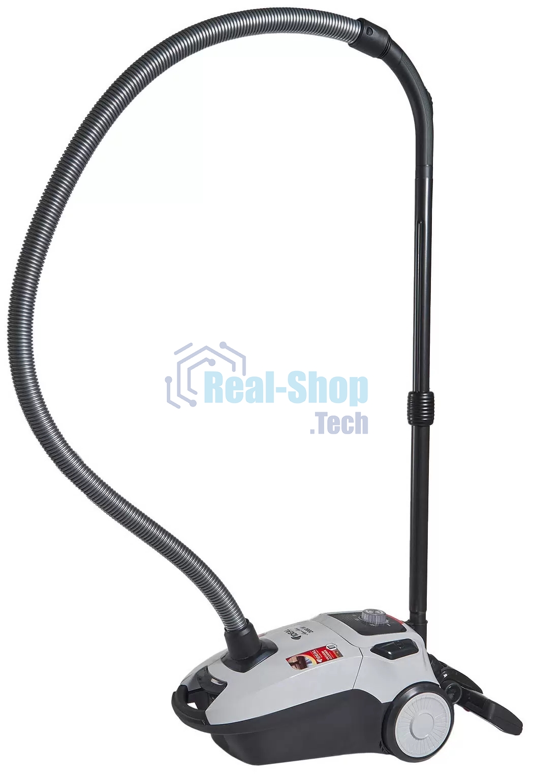 Пылесос IDEAL VC-2000 серый, 450/2000 Вт, уборка сухая, пылесборник мешок 2.3 л