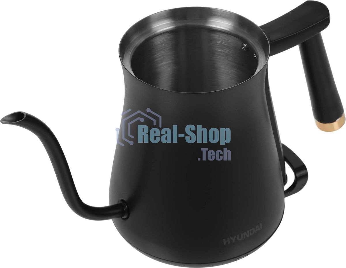 Чайник электрический Hyundai HYK-S5500 0.7 л, 1000 Вт, черный