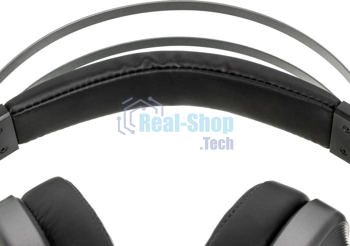 Гарнитура проводная с микрофоном A4Tech Bloody J527 серый 2м мониторные USB оголовье (J527)