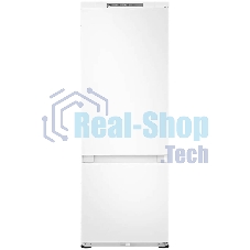 Встраиваемый холодильник Samsung BRB38G705EWW, ВхШхГ 193.5x69x55 см, объем 389 (289+100) л, Twin Cooling, зона свежести, режим 