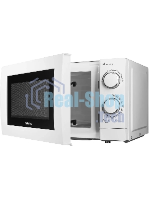 Микроволновая печь Starwind SMW3820 белый, 20 л, 700 Вт, переключатели - поворотный механизм