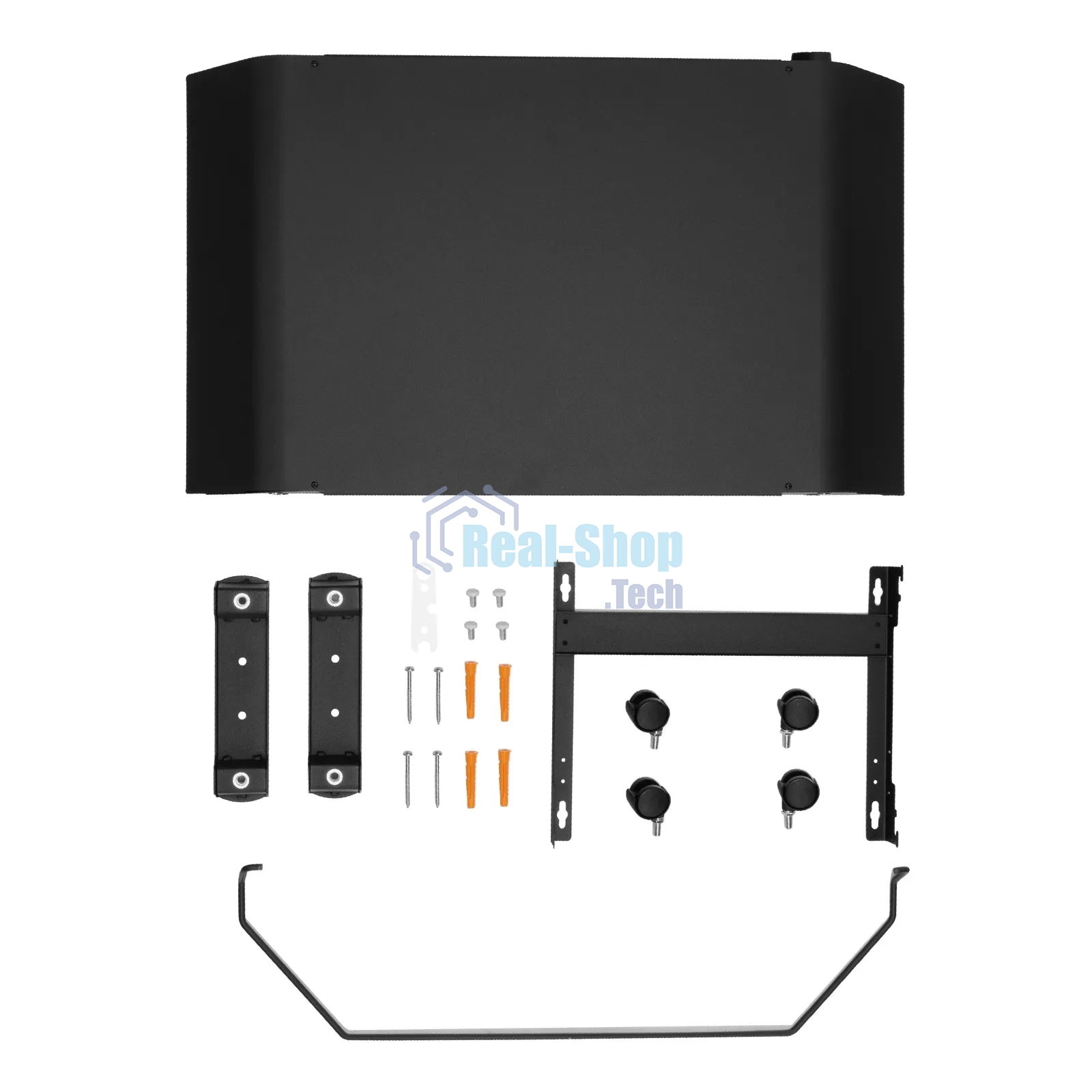 Конвектор Denzel XCE-1500B черный, 1500 Вт, 20 м2, термостат