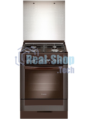 Плита газовая Gefest ПГ 6300-02 0347 коричневый, конфорок 4 шт, духовка 52 л, 60 см x 85 см x 60 см