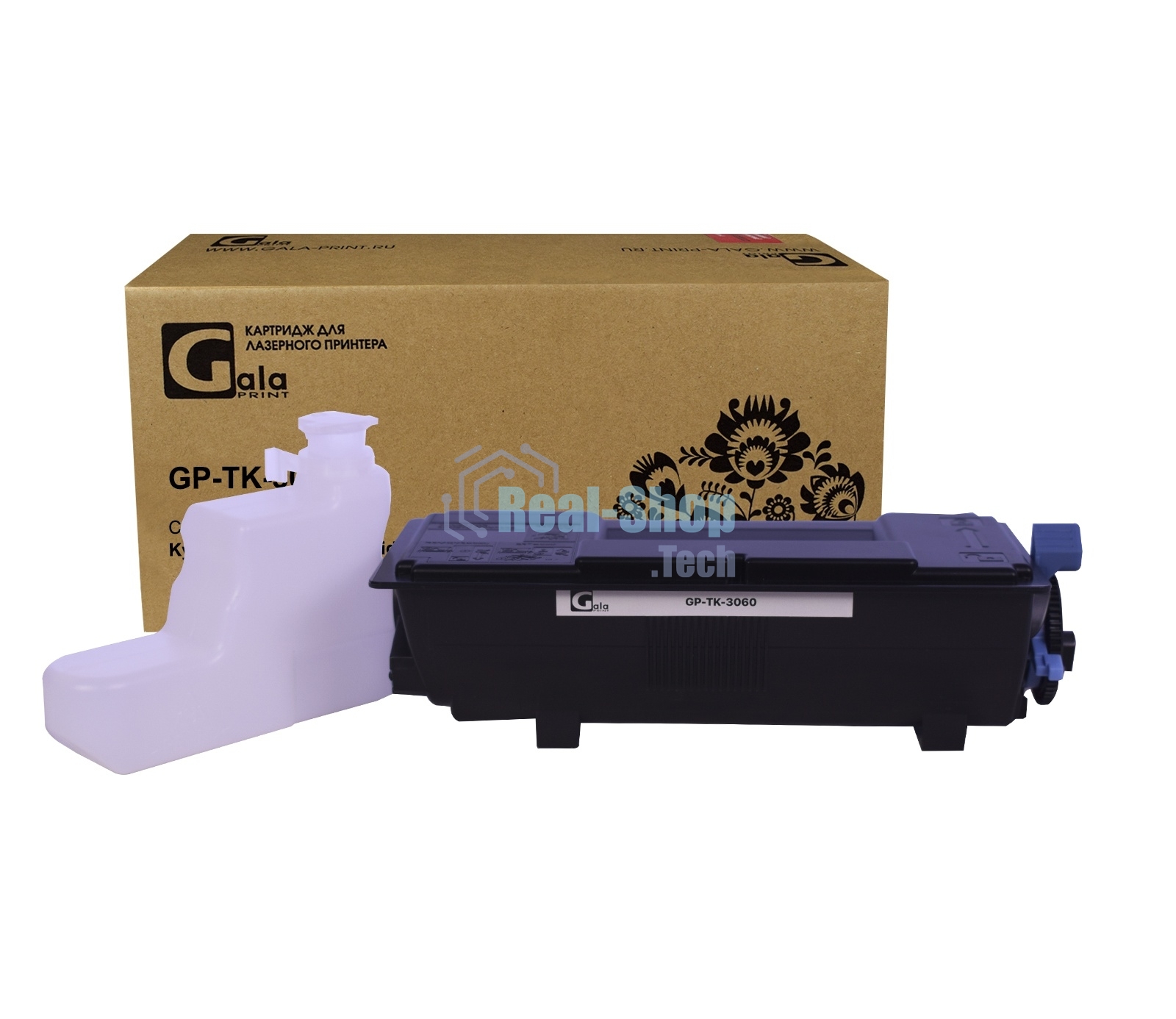 Картридж лазерный GalaPrint GP-TK-3060 для принтеров Kyocera ECOSYS M3145idn/M3645idn с бункером отработанного тонера 14500 копий
