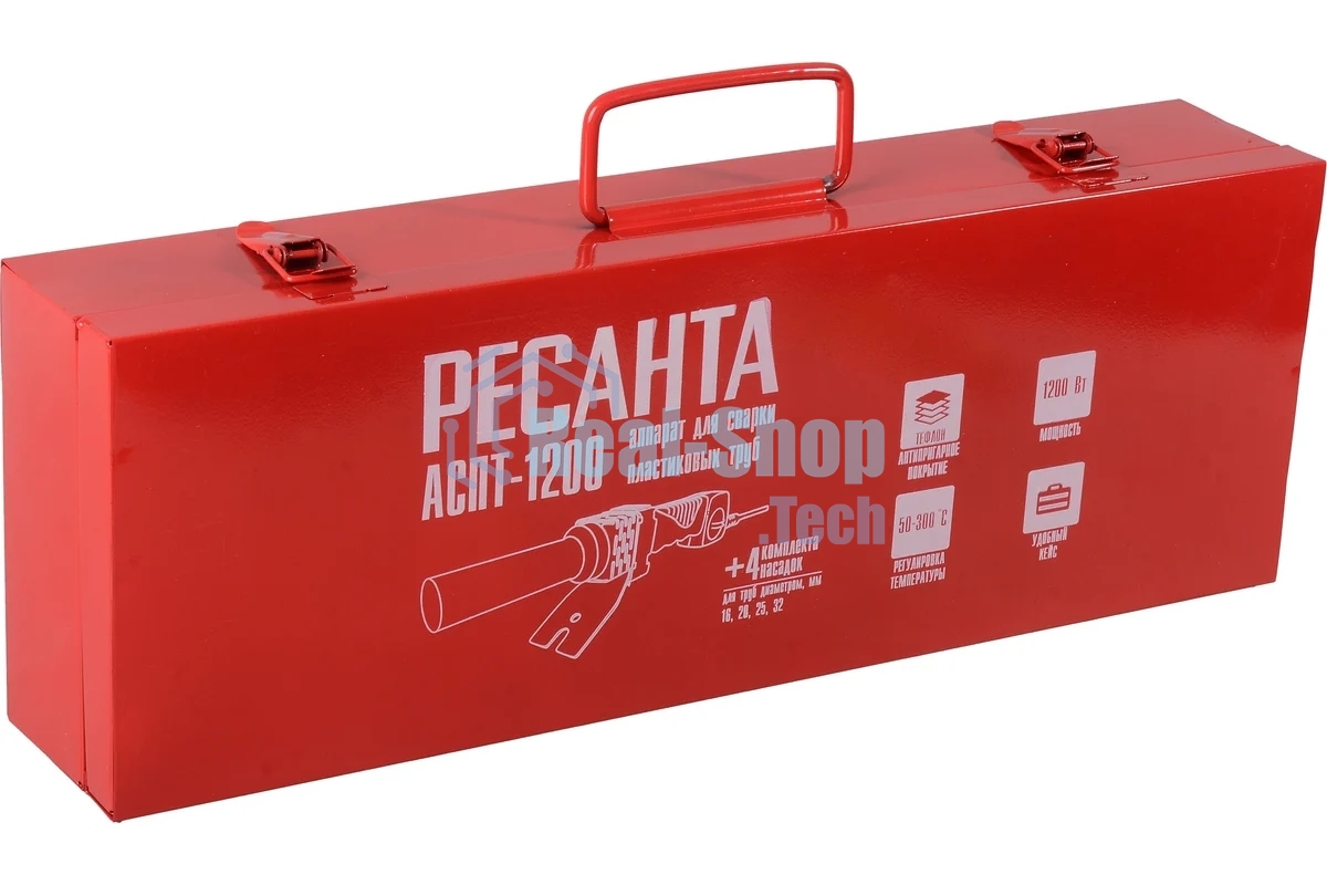 Аппарат для сварки пластиковых труб Ресанта АСПТ-1200