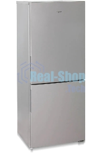 Холодильник Бирюса Б-M6041 металлик двухкамерный 183/85л морозилка снизу