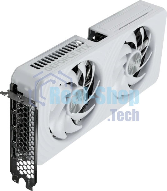 Видеокарта Palit RTX 5060Ti WHITE OC 8Gb GDDR7 128bit 3xDP HDMI 2FAN RTL белый