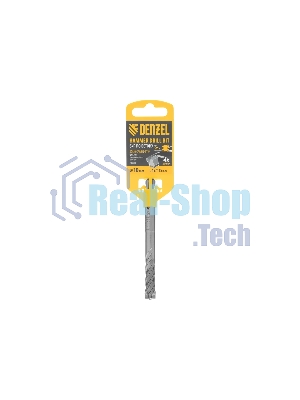 Бур по бетону Denzel цельная крестовая пластина, 10x115 мм, SDS PLUS