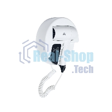 Фен Puff 1202B белый, 1200 Вт