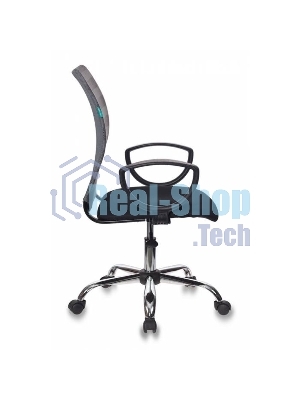 Кресло Бюрократ CH-599AXSL/32G/TW-11 серый/черный, сетка, 120 кг, механизм качания