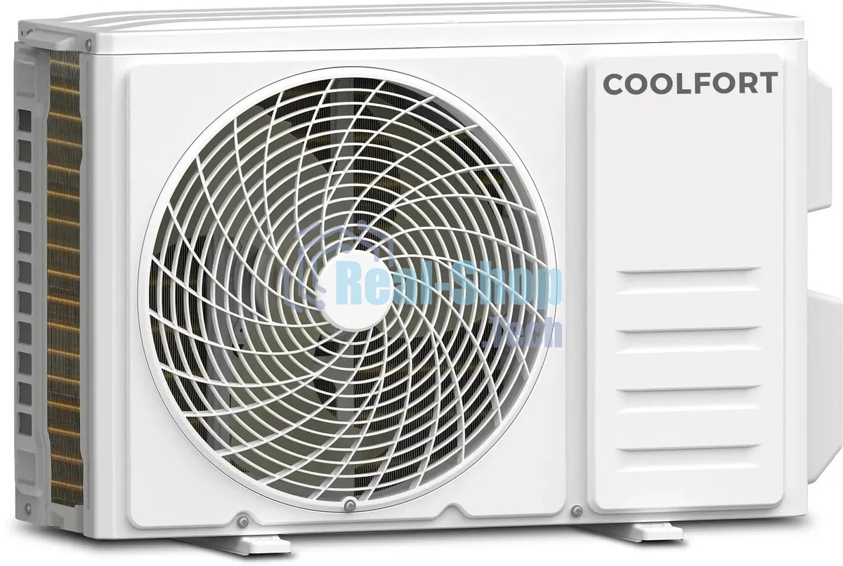 Кондиционер сплит-система Coolfort CF-4103 12000 BTU, 35 м², 37 дБ, охлаждение, обогрев, белый
