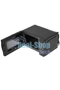 Микроволновая печь Hyundai HYM-M2063 черный, 20 л, 700 Вт, переключатели - поворотный механизм