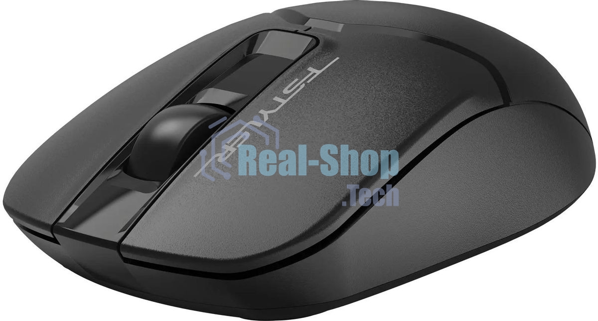 Мышь беспроводная A4Tech Fstyler FG12 черный, 1200 dpi, радиоканал, USB, кнопки - 3