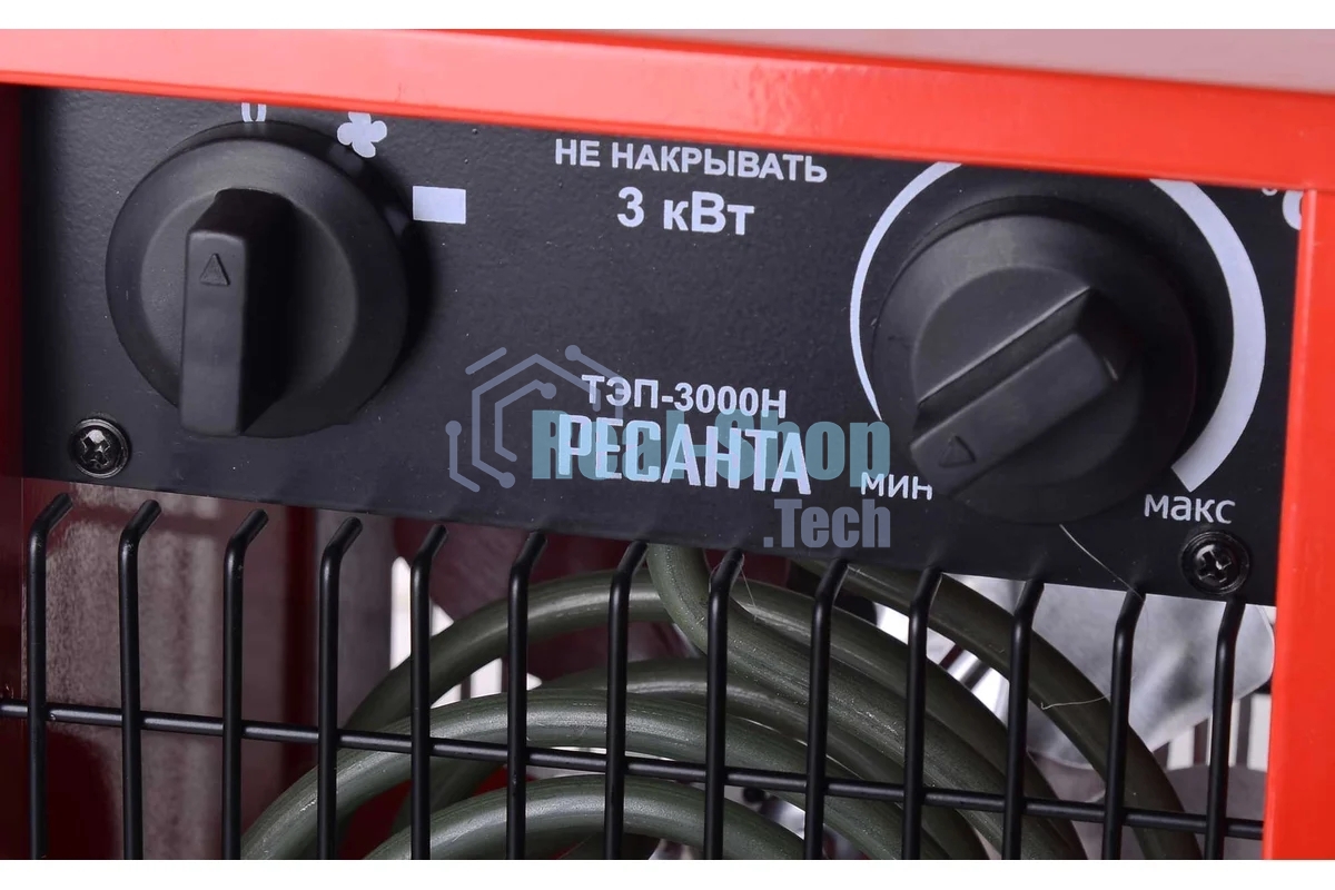 Тепловая электрическая пушка Ресанта ТЭП-3000Н (компактная) 67/1/18
