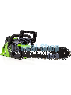 Цепная пила аккумуляторная (2005707UA) GreenWorks GD40CS15, 40V, 35 см, бесщеточная, 1,5 КВТ, с АКБ 2АЧ и ЗУ
