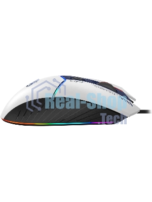 Мышь беспроводная A4Tech Bloody W95 Max Sports синий/белый оптическая (12000dpi) USB (10but)