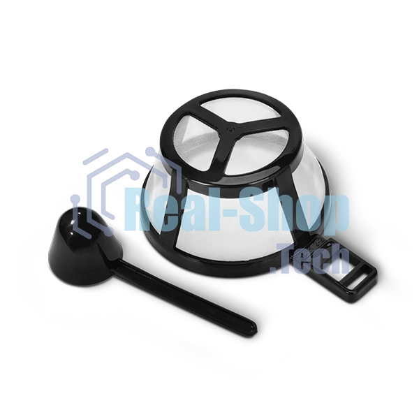 Кофеварка капельная Blackton Bt CM1114 черный/стальной, исп. кофе - молотый, 0,36 л, 650 Вт