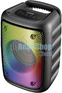 Портативная колонка Hyundai H-PS1006 черный 30 Вт 1.0 BT 10м 1500mAh