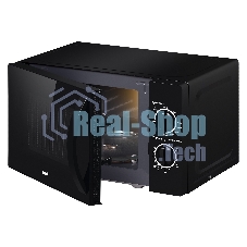 Микроволновая печь BBK 20MWG-739M/B черный, 20 л, 700 Вт, поворотный механизм