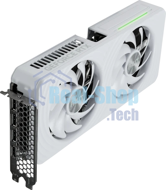 Видеокарта Palit RTX 5060Ti WHITE OC 8Gb GDDR7 128bit 3xDP HDMI 2FAN RTL белый