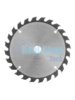 Пильный диск по дереву с гвоздями Denzel ф185 х 20 мм, 24 зубов 733937