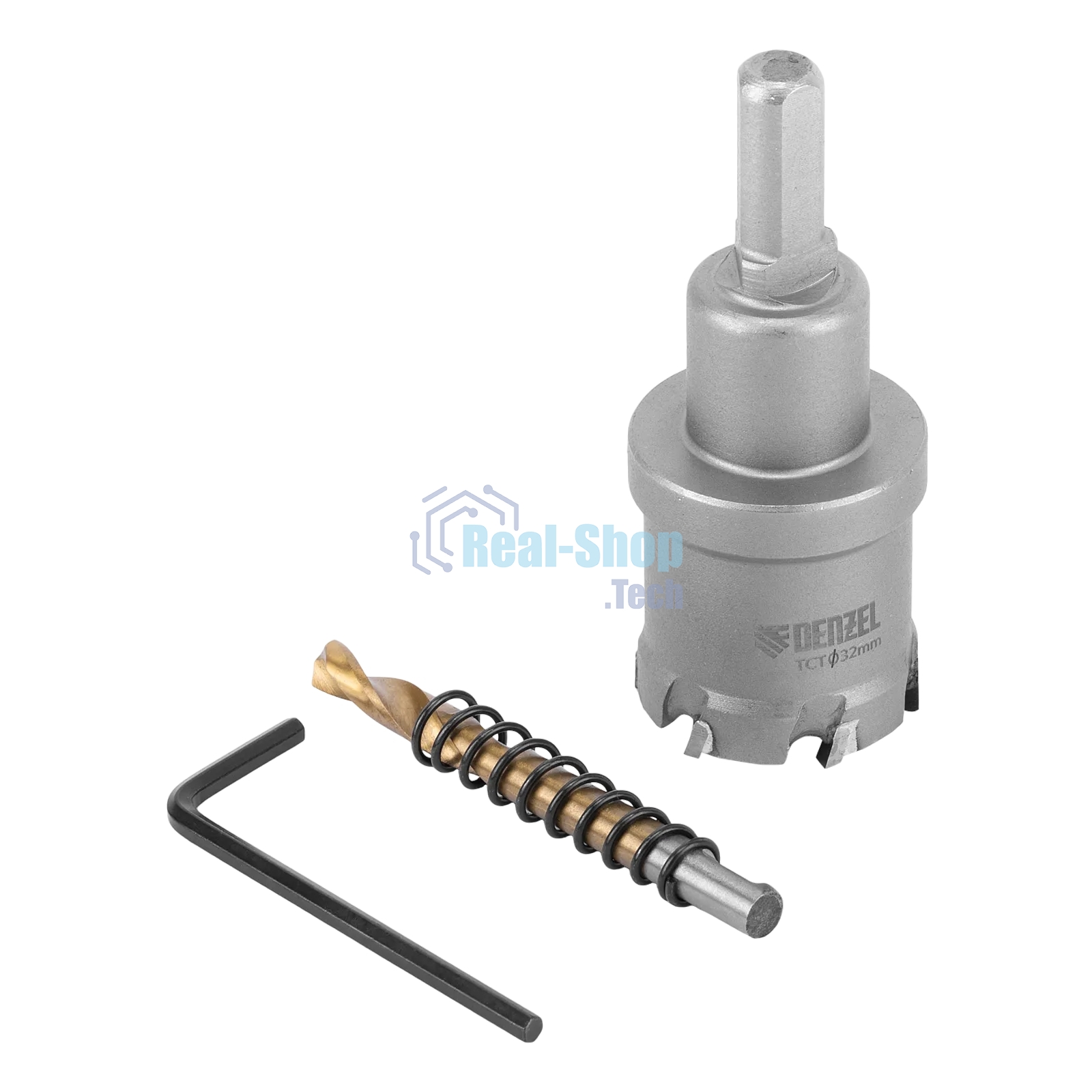 Коронка по металлу Denzel твердосплавная, 32 мм