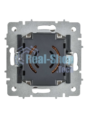 Светорегулятор IEK BR-D20-0600-K91 поворотно-нажимной СП BRITE СС10-1-0-БрАБ 600 Вт механизм арктич. бел.