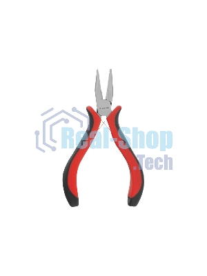 Длинногубцы Matrix mini 130 мм Ni прямые, авторазжим, двухкомпонентные рукоятки