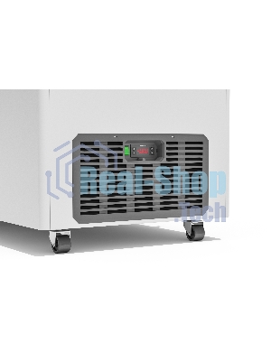 Морозильный ларь FROSTOR GELLAR FG 500 E, белый/красный, 450л, 5 корзин