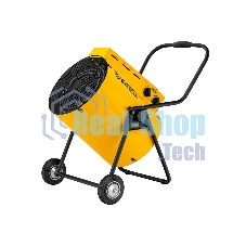 Тепловая пушка Denzel SFH-15000, 400 В, желтый, 120/9000/15000 Вт, 150 м2, термостат