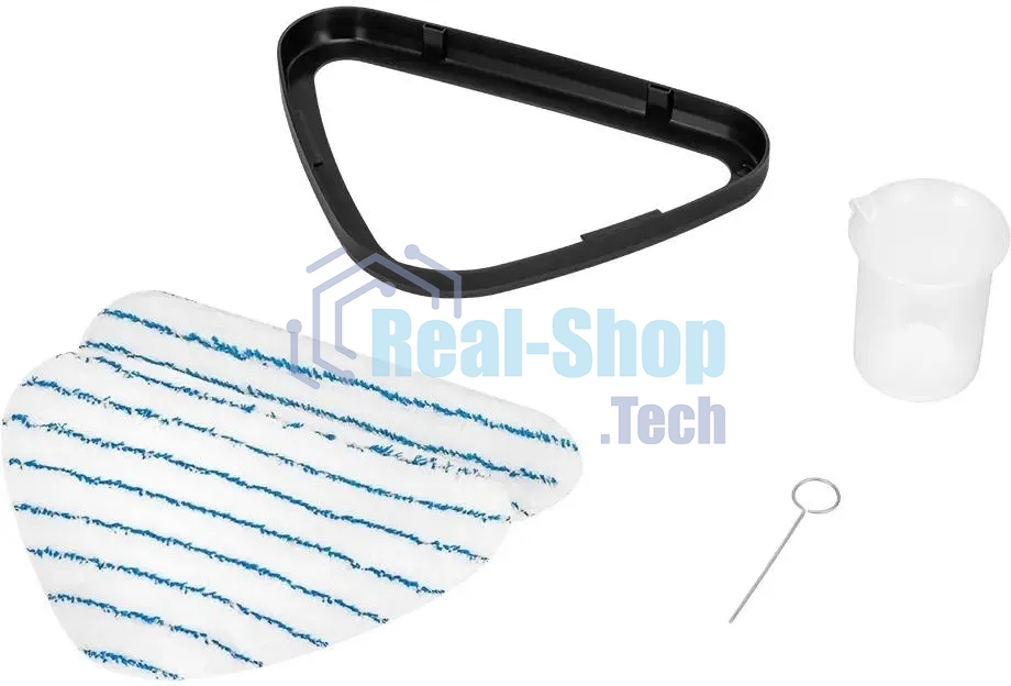 Швабра паровая Kitfort КТ-3939 1300Вт красный/черный