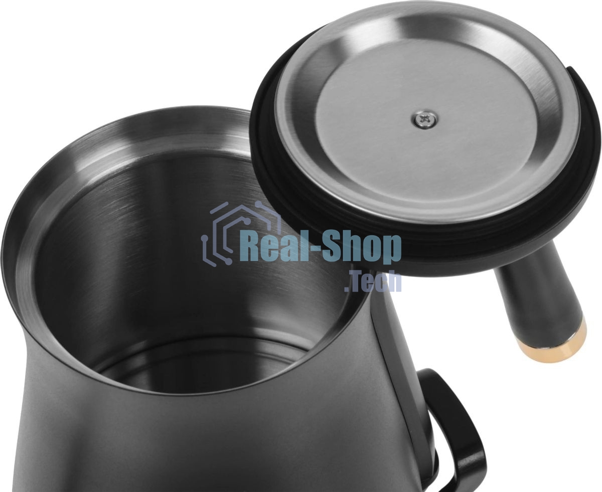 Чайник электрический Hyundai HYK-S5500 0.7 л, 1000 Вт, черный