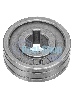 Подающий ролик Denzel U профиль под алюминиевую проволоку 1,0-1,2 мм, 2 шт