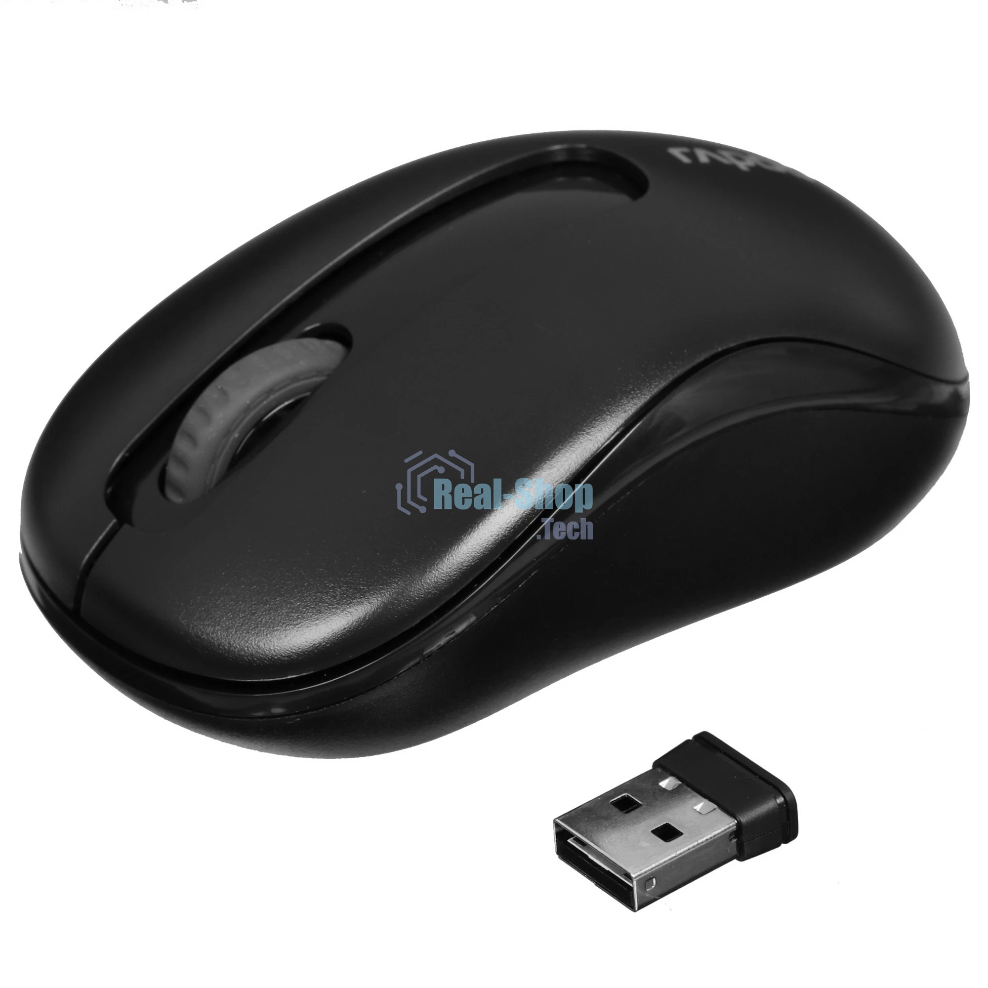Комплект клавиатура+мышь Rapoo X1800S беспроводной, USB, 1000 DPI, чёрный