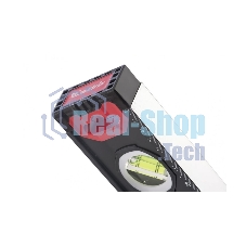 Уровень алюминиевый Matrix, усиленный, фрезерованный, 3 глазка, 400 мм