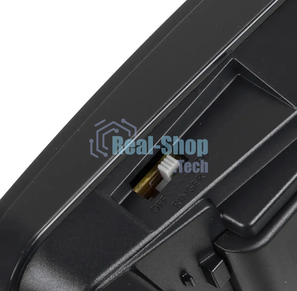 Телефон проводной Panasonic KX-TS2356RUB черный АОН,Caller ID,ЖКД,блокировка набора,выключение микрофона